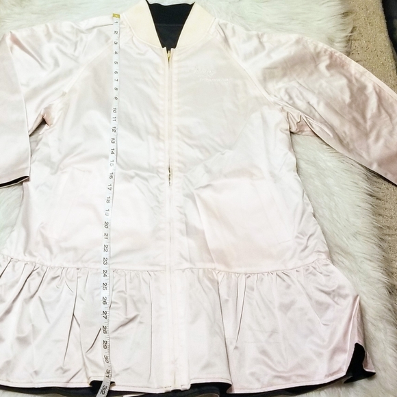 OPENING CEREMONY Reversible Peplum Bomber Jacket - Picture 8 of 14